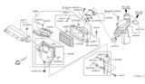 Diagram for Infiniti FX45 Air Duct - 16555-CL70A