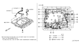 Diagram for 2006 Infiniti FX35 Valve Body - 31705-91X8B