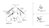 Diagram for Infiniti Serpentine Belt - 11720-4P102