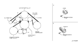 Diagram for Infiniti G35 Drive Belt - 11720-4P102