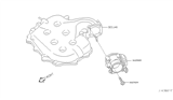 Diagram for 2004 Infiniti Q45 Throttle Body - 16119-AR003