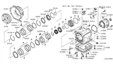 Diagram for Infiniti FX45 Torque Converter - 31100-90X10