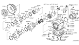 Diagram for 2006 Infiniti FX45 Torque Converter - 31100-90X10