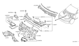 Diagram for Infiniti FX35 Dash Panels - 67100-CG000