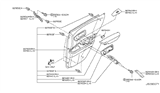 Diagram for Infiniti FX35 Armrest - 82940-CL70C