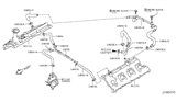 Diagram for 2009 Infiniti M45 PCV Hose - 11826-EH020