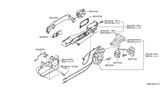 Diagram for 2007 Infiniti FX35 Door Latch Assembly - 82500-CL00A