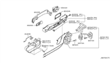 Diagram for 2005 Infiniti FX45 Door Latch Assembly - 82501-CG060