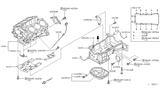 Diagram for Infiniti M45 Dipstick - 11140-AR020