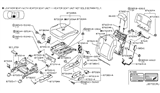 Diagram for Infiniti FX45 Seat Cushion - 87361-CL000