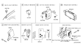 Diagram for 2005 Infiniti FX45 Body Control Module - 284B1-CG000