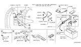 Diagram for Infiniti Battery Cable - 24080-CL70A