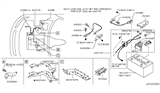 Diagram for Infiniti FX35 Battery Cable - 24080-AL510