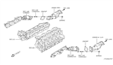 Diagram for 2006 Infiniti G35 Catalytic Converter - 208B2-CG725