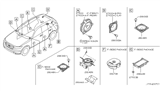 Diagram for 2008 Infiniti FX45 Car Speakers - 28148-CG012