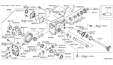Diagram for Infiniti QX56 Drain Plug - 32103-4N211