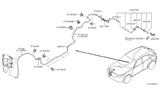 Diagram for 2008 Infiniti FX35 Windshield Washer Nozzle - 28970-CG000