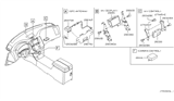 Diagram for Infiniti FX45 Climate Control Module - 28090-CA110