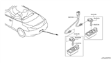 Diagram for Infiniti Q60 Light Socket - 26251-AM800