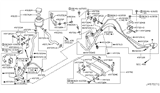 Diagram for 2012 Infiniti G37 Power Steering Cooler - 49790-JJ50A