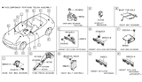 Diagram for Infiniti G37 Air Bag Sensor - K8H20-JJ51A