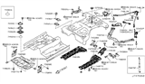 Diagram for Infiniti Q60 Engine Cover - 75892-JK000