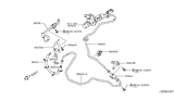 Diagram for 2008 Infiniti G37 Hydraulic Hose - 30855-JK00B