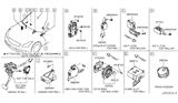 Diagram for Infiniti G25 Body Control Module - 28595-JK60A