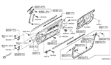 Diagram for Infiniti Weather Strip - 80832-JL00A