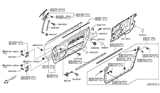 Diagram for Infiniti Q60 Door Seal - 80832-JL00A