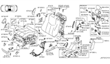 Diagram for Infiniti Seat Heater Switch - 87335-1BA0A
