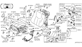 Diagram for 2011 Infiniti EX35 Seat Heater - 87335-1BA0A