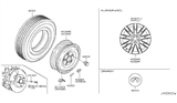 Diagram for 2012 Infiniti G37 Spare Wheel - D0300-JL125
