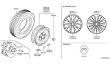 Diagram for 2016 Infiniti Q50 Lug Nuts - 40224-4HH0A