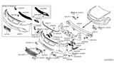 Diagram for 2014 Infiniti Q60 Bumper - 62022-1NL0H