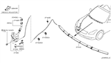 Diagram for 2010 Infiniti G37 Washer Reservoir - 28910-JK600