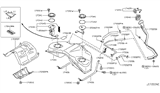 Diagram for Infiniti G37 Fuel Filler Neck - 17221-1NY0C