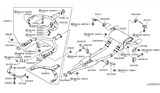 Diagram for 2013 Infiniti G37 Muffler - B0100-1A37A