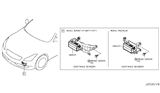 Diagram for 2015 Infiniti Q60 Cruise Control Module - 28437-1NJ2B