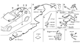 Diagram for Infiniti Antenna Mast - 28215-1FC0A