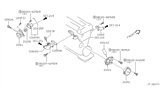 Diagram for 2000 Infiniti G20 Water Pump Pulley - 21051-53J01