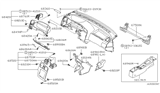 Diagram for 2000 Infiniti G20 Instrument Cluster - 68240-7J100