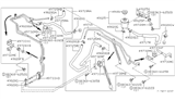 Diagram for 2001 Infiniti G20 Power Steering Hose - 49726-7J122