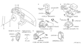 Diagram for Infiniti G20 Transmitter - 28268-7J107
