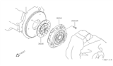 Diagram for 2001 Infiniti G20 Pressure Plate - 30210-5J000