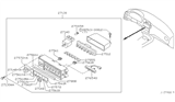 Diagram for 1999 Infiniti G20 Blower Control Switches - 27500-3J500