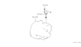 Diagram for Infiniti G20 Speed Sensor - 32702-7J103