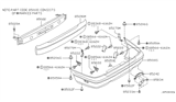 Diagram for 2000 Infiniti G20 Bumper - 85022-7J125