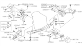 Diagram for Infiniti G20 Transmission Mount - 11220-7J401