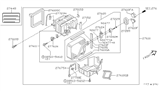 Diagram for 2001 Infiniti G20 A/C Expansion Valve - 92200-2J000